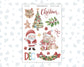 Kit 0244 - Clipart - For Planners | Notebooks | Journals - December - Santas Village