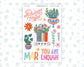 Kit 0258 - Clipart - For Planners | Notebooks | Journals - March - Plant Therapy