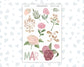 Kit 0257 - Clipart - For Planners | Notebooks | Journals - March - Blush Garden
