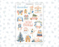 Kit 0305 - Clipart - For Planners | Notebooks | Journals - December - Sugarplum Parade