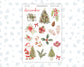 Kit 0308 - Clipart - For Planners | Notebooks | Journals - December - Knit & Holly
