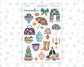 Kit 0304 - Clipart - For Planners | Notebooks | Journals - November - Autumn In Bloom