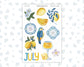 Kit 0274 - Clipart - For Planners | Notebooks | Journals - July - Sunny Lemon Shore