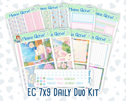 Kit 0262 - 7x9 - Daily Duo - Weekly Kit - April - Spring Puffs