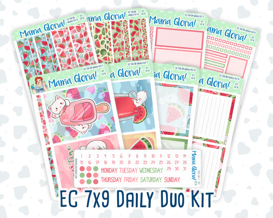 Kit 0276 - 7x9 - Daily Duo - Weekly Kit - July - Melon Crush