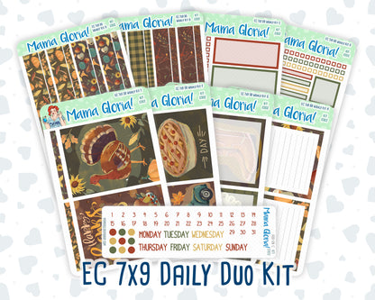 Kit 0302 - 7x9 - Daily Duo - Weekly Kit - November - Thankful Season