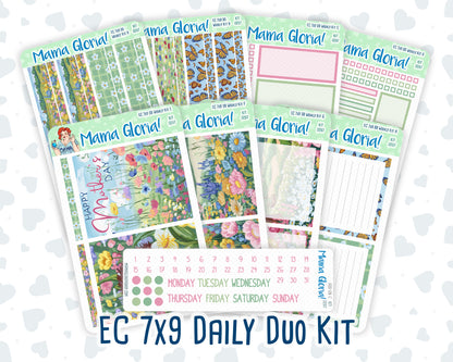 Kit 0267 - 7x9 - Daily Duo - Weekly Kit - May - Flowers For Mama