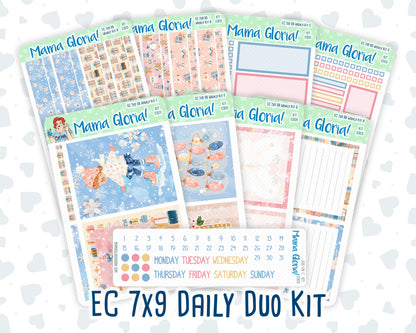 Kit 0305 - 7x9 - Daily Duo - Weekly Kit - December - Sugarplum Parade