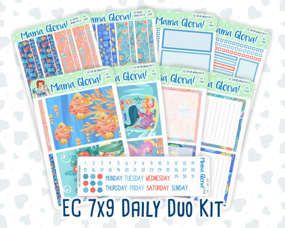 Kit 0268 - 7x9 - Daily Duo - Weekly Kit - June - Sea Sweeties