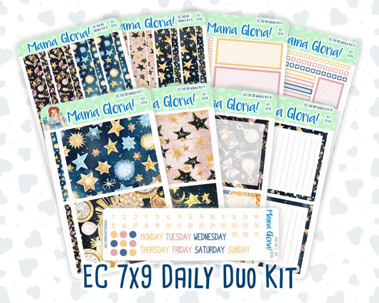 Kit 0248 - 7x9 - Daily Duo - Weekly Kit - January - Midnight Countdown