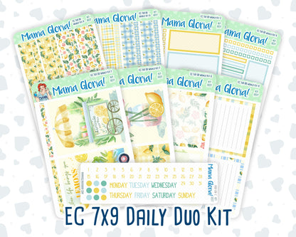 Kit 0227 - 7x9 - Daily Duo - Weekly Kit - July - Lemon Grove