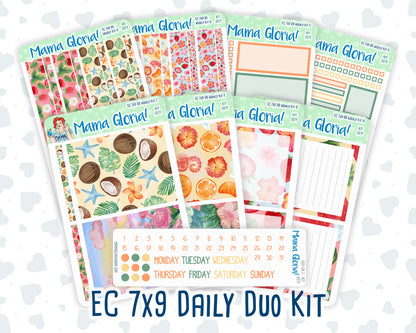 Kit 0271 - 7x9 - Daily Duo - Weekly Kit - June - Strawberry Shore