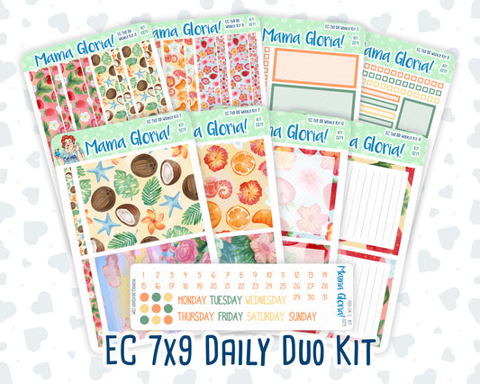 Kit 0271 - 7x9 - Daily Duo - Weekly Kit - June - Strawberry Shore