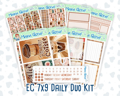 Kit 0296 - 7x9 - Daily Duo - Weekly Kit - September - Coffee Break