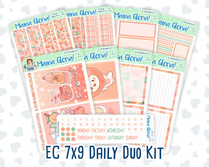 Kit 0278 - 7x9 - Daily Duo - Weekly Kit - August - Oops, All Peaches