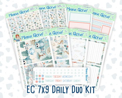 Kit 0251 - 7x9 - Daily Duo - Weekly Kit - January - Pine & Paws