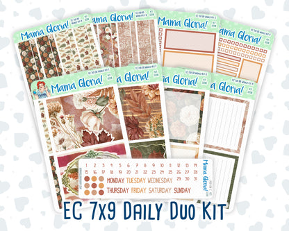 Kit 0298 - 7x9 - Daily Duo - Weekly Kit - October - Velvet Bloom