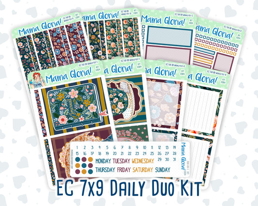 Kit 0304 - 7x9 - Daily Duo - Weekly Kit - November - Autumn In Bloom