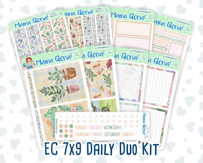 Kit 0259 - 7x9 - Daily Duo - Weekly Kit - March - Spring Garden Chores