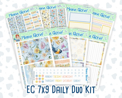 Kit 0265 - 7x9 - Daily Duo - Weekly Kit - May - Honeybee Sky