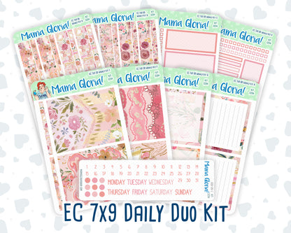 Kit 0294 - 7x9 - Daily Duo - Weekly Kit - September - Rosy Reveria