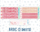 Kit 0254 - 7x9 - Daily Duo - Weekly Kit - February - Valentine Village