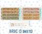 Kit 0243 - 7x9 - Daily Duo - Weekly Kit - November - Boho Autumn