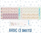 Kit 0293 - 7x9 - Daily Duo - Weekly Kit - September - Fleur de Provence
