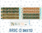 Kit 0242 - 7x9 - Daily Duo - Weekly Kit - November - Cottage Autumn
