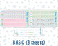 Kit 0262 - 7x9 - Daily Duo - Weekly Kit - April - Spring Puffs