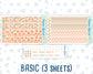 Kit 0228 - 7x9 - Daily Duo - Weekly Kit - August - Just Peachy