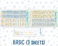 Kit 0265 - 7x9 - Daily Duo - Weekly Kit - May - Honeybee Sky