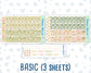 Kit 0280 - 7x9 - Daily Duo - Weekly Kit - Half Past Six In August