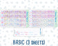 Kit 0252 - 7x9 - Daily Duo - Weekly Kit - February - Tokyo Candy Cloud