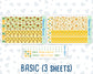 Kit 0277 - 7x9 - Daily Duo - Weekly Kit - August - Sunflower Drama Club
