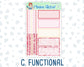 Kit 0254 - 7x9 - Daily Duo - Weekly Kit - February - Valentine Village