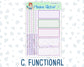 Kit 0263 - 7x9 - Daily Duo - Weekly Kit - April - Lavender Drift