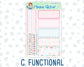 Kit 0246 - 7x9 - Daily Duo - Weekly Kit - December - Gingerbread Sweets