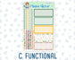 Kit 0226 - 7x9 - Daily Duo - Weekly Kit - July - Tropical Whimsy