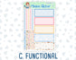 Kit 0305 - 7x9 - Daily Duo - Weekly Kit - December - Sugarplum Parade