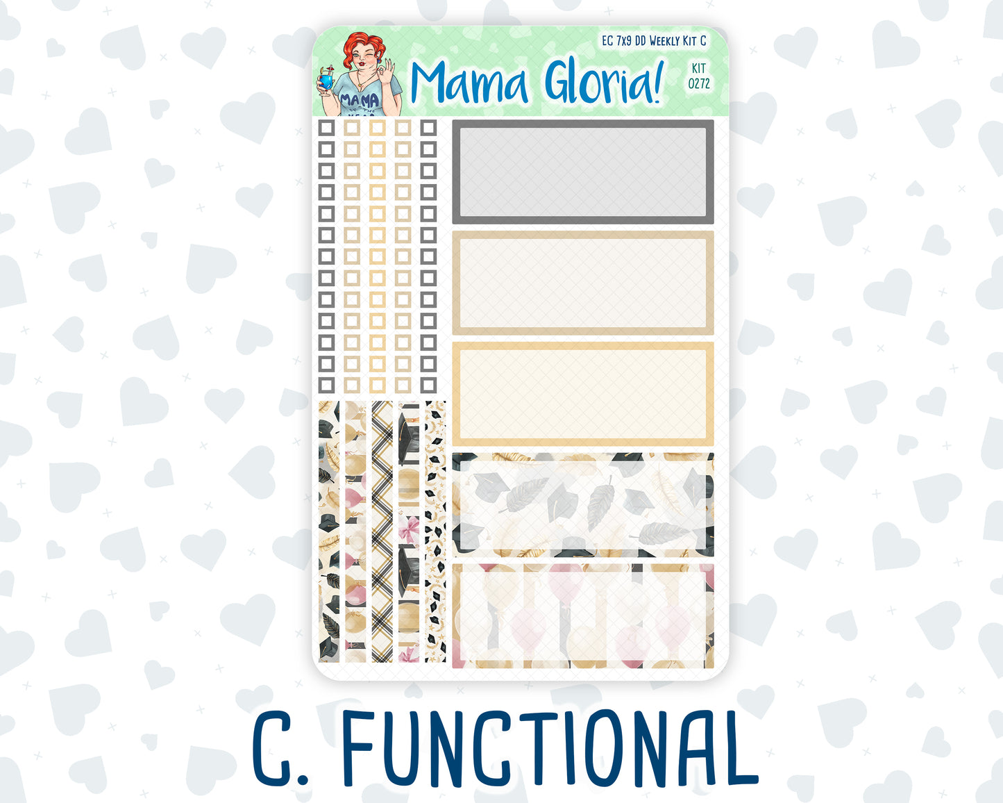 Kit 0272 - 7x9 - Daily Duo - Weekly Kit - May - Graduation