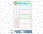 Kit 0262 - 7x9 - Daily Duo - Weekly Kit - April - Spring Puffs
