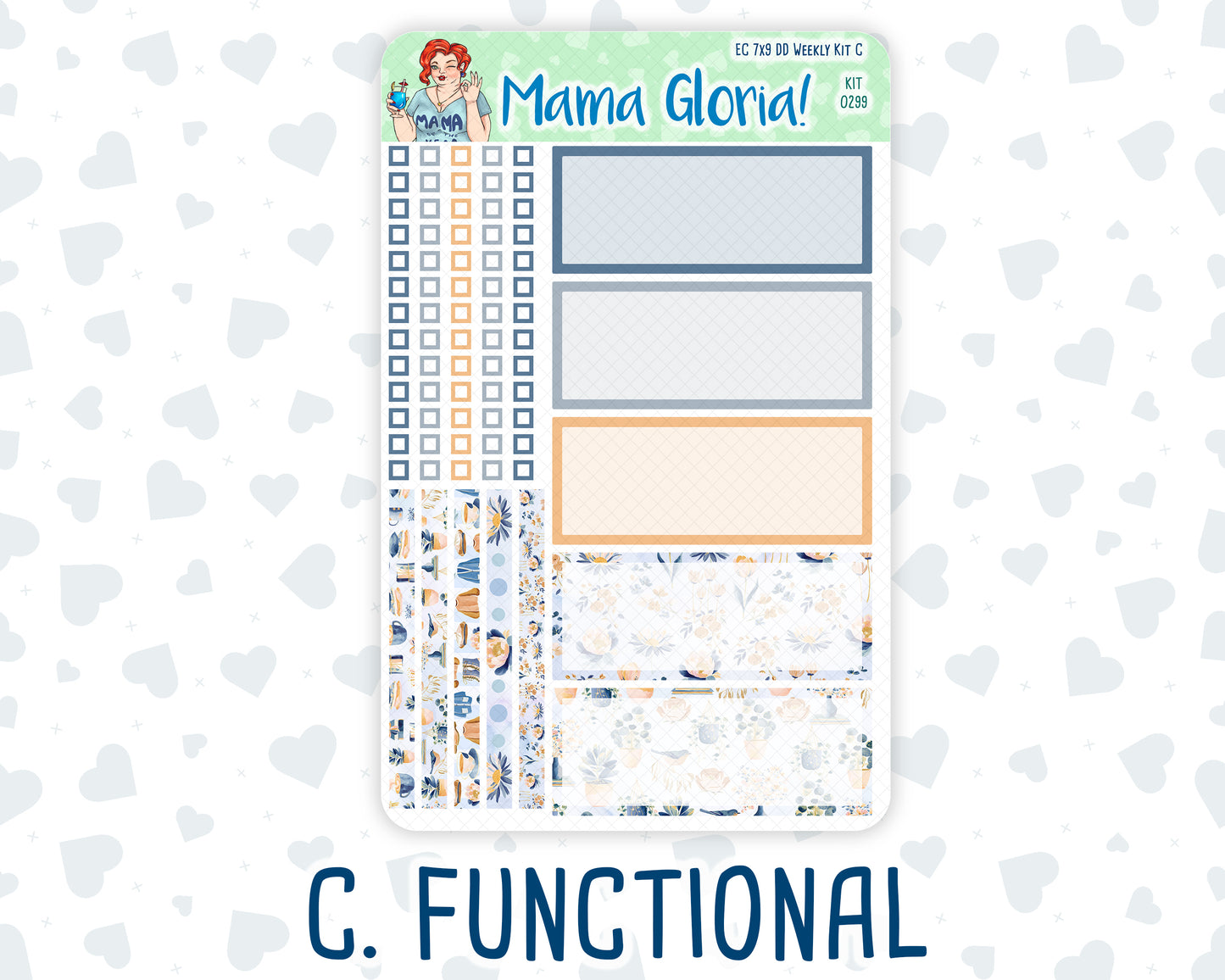 Kit 0299 - 7x9 - Daily Duo - Weekly Kit - October - Book Nook