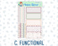 Kit 0293 - 7x9 - Daily Duo - Weekly Kit - September - Fleur de Provence
