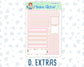 Kit 0297 - 7x9 - Daily Duo - Weekly Kit - October - Pink Spell