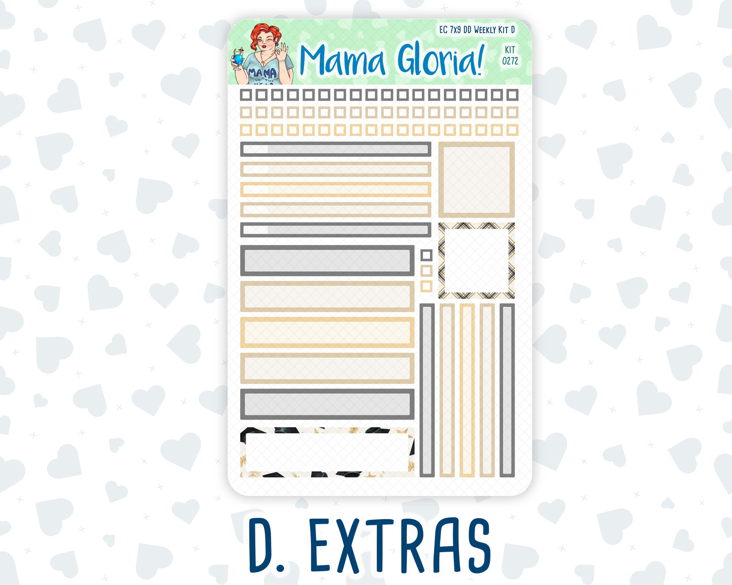 Kit 0272 - 7x9 - Daily Duo - Weekly Kit - May - Graduation