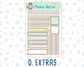 Kit 0243 - 7x9 - Daily Duo - Weekly Kit - November - Boho Autumn