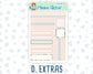 Kit 0259 - 7x9 - Daily Duo - Weekly Kit - March - Spring Garden Chores