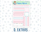 Kit 0246 - 7x9 - Daily Duo - Weekly Kit - December - Gingerbread Sweets