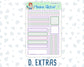 Kit 0263 - 7x9 - Daily Duo - Weekly Kit - April - Lavender Drift